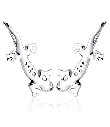 Silver Earring Lizard Shape EL-118